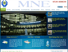 Tablet Screenshot of mne.com.vn